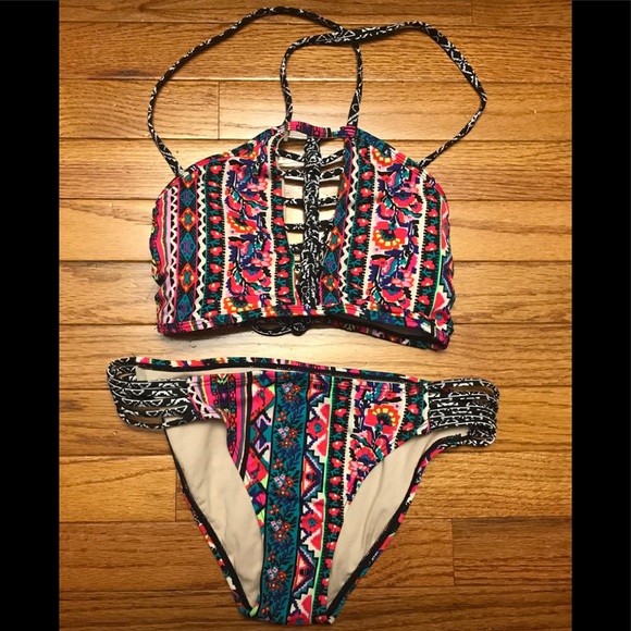 Xhilaration Other - Xhilaration Aztec bikini